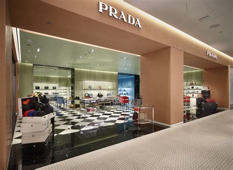 prada department store.